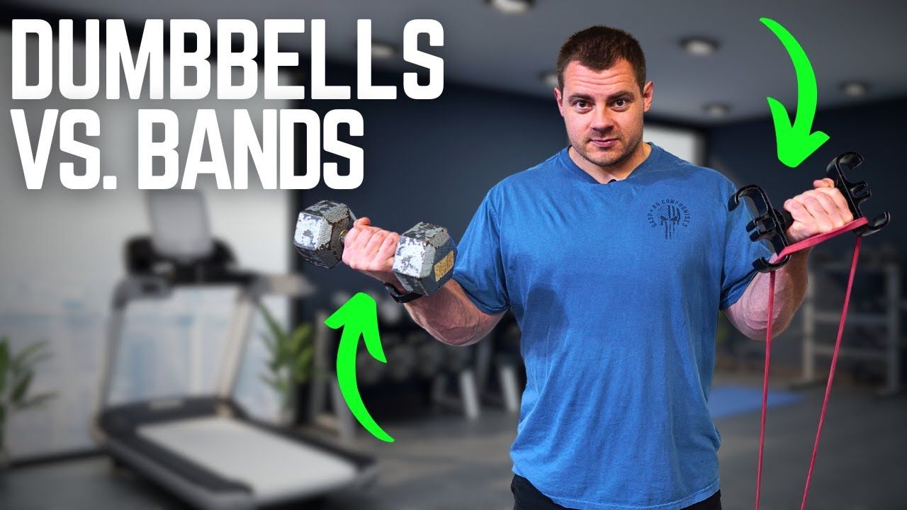 Resistance Bands vs Dumbbells: Which Is Better?